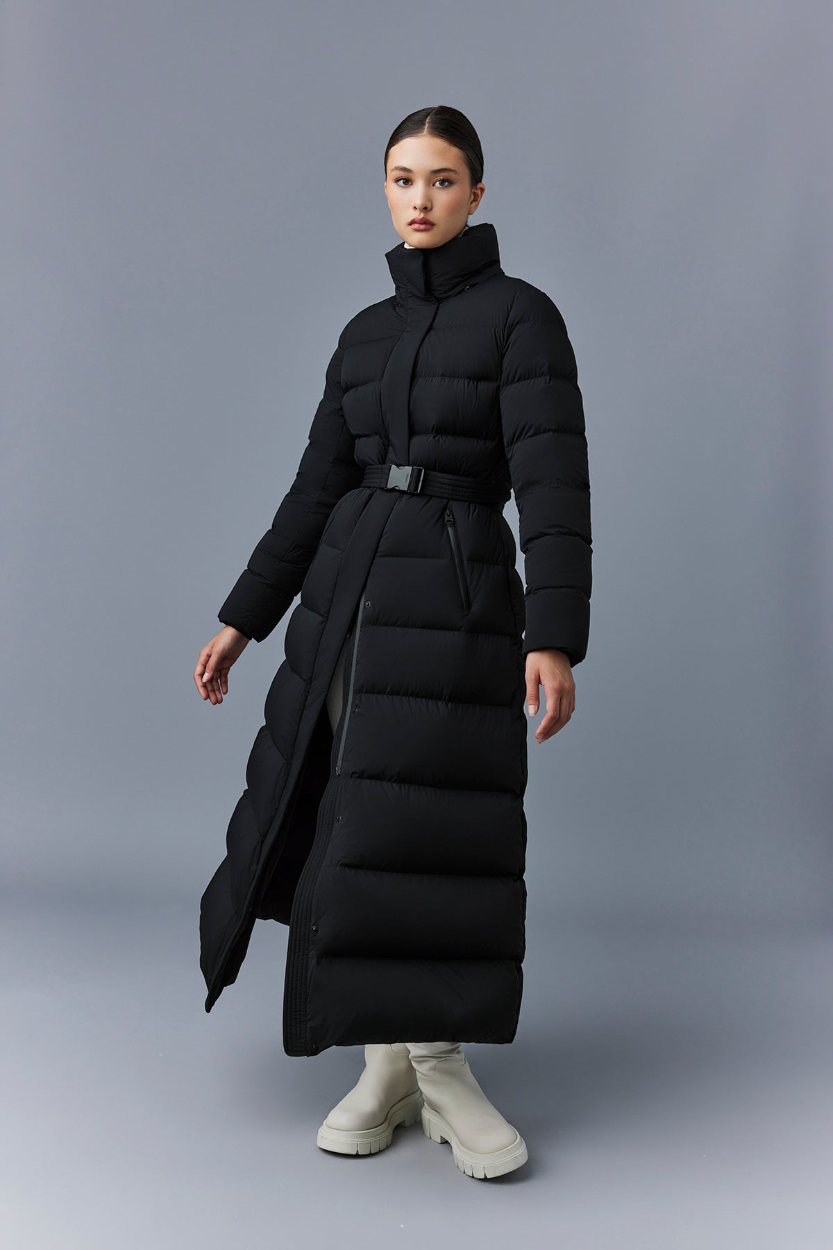 Monogram Leather Padded Boxy Jacket - Women - Ready-to-Wear