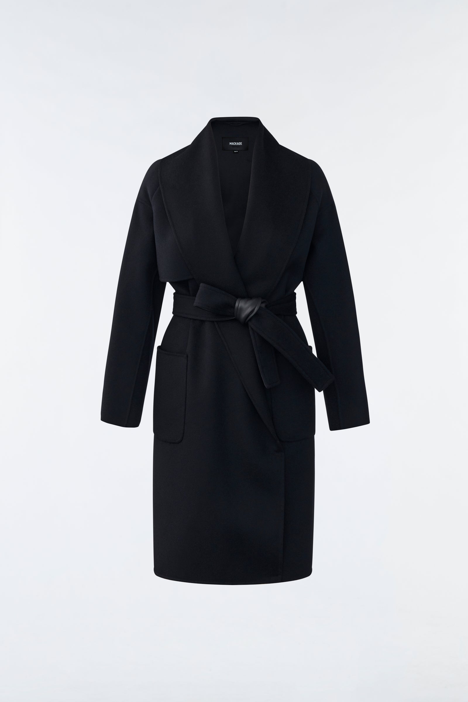 Thalia, Double-face wool robe coat for ladies | Mackage® US