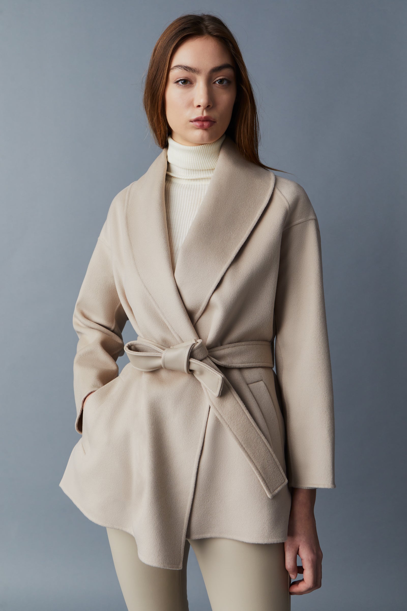 Double-Face Wool Coat - Ready to Wear
