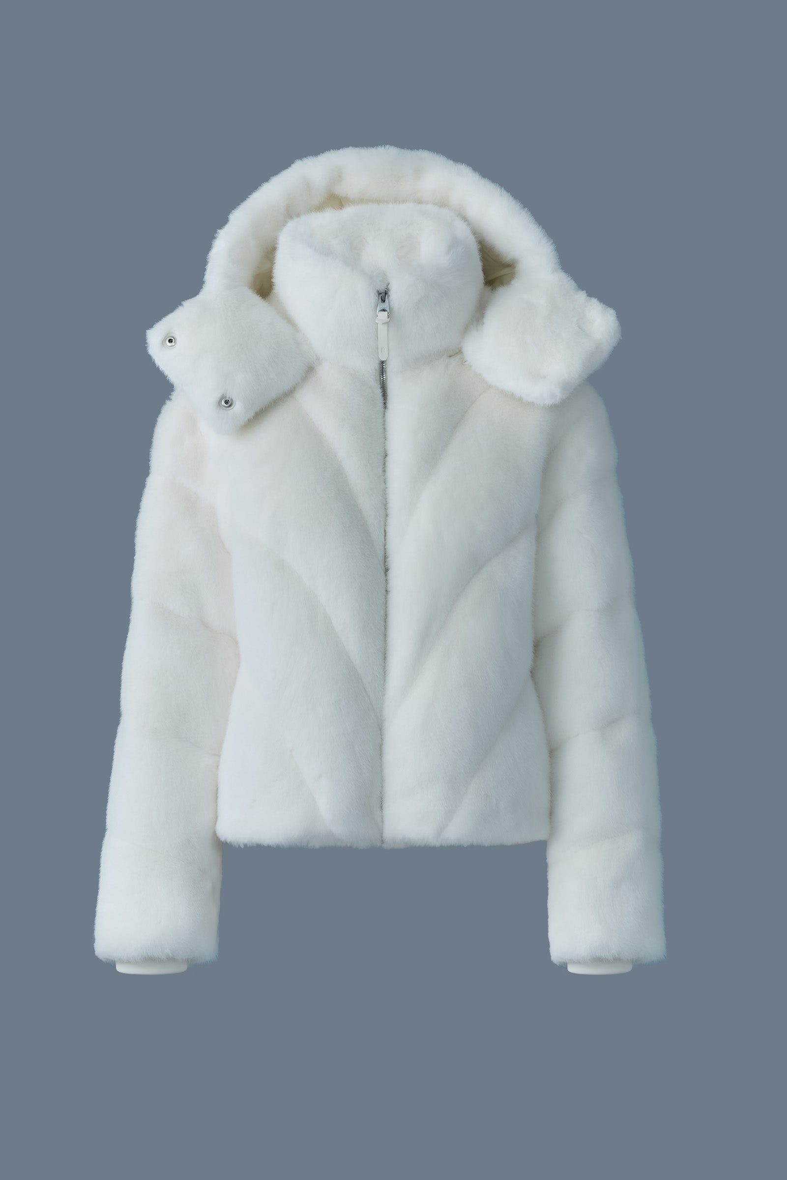 Anik brushed faux fur down jacket Mackage US