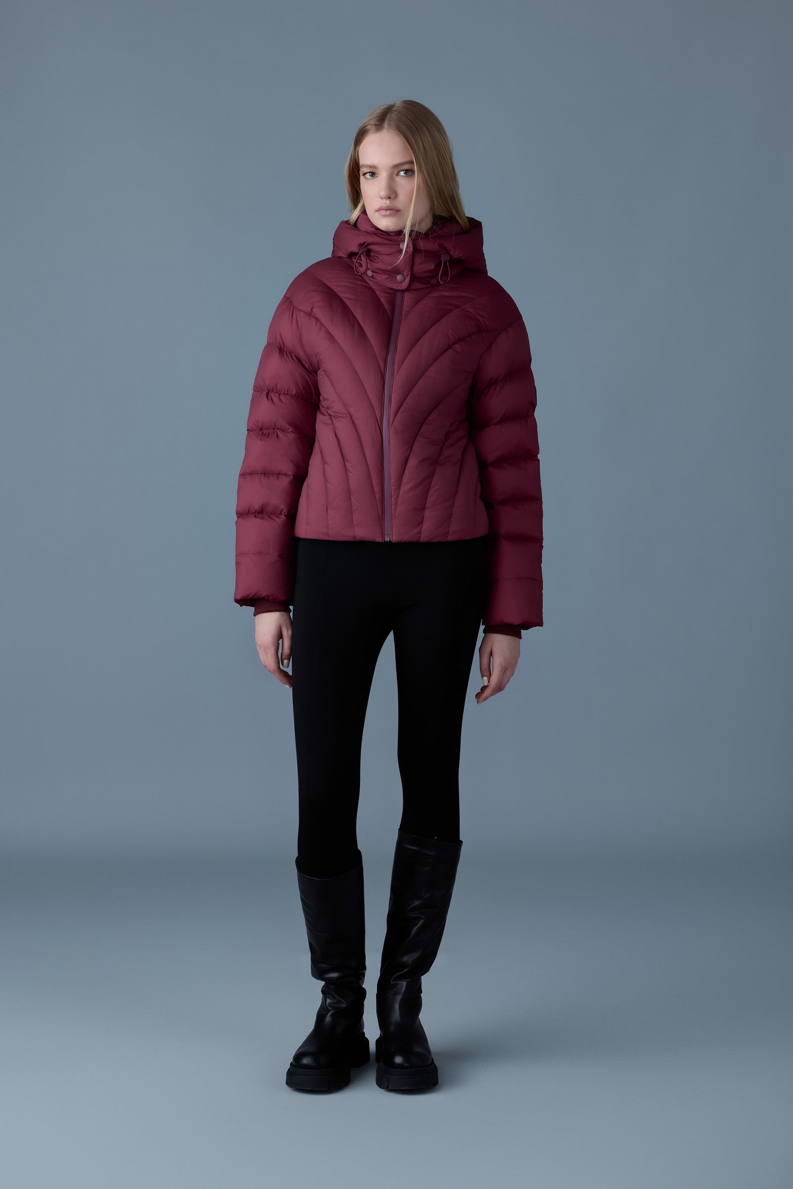 Hope softwash rounded quilt down jacket Mackage US