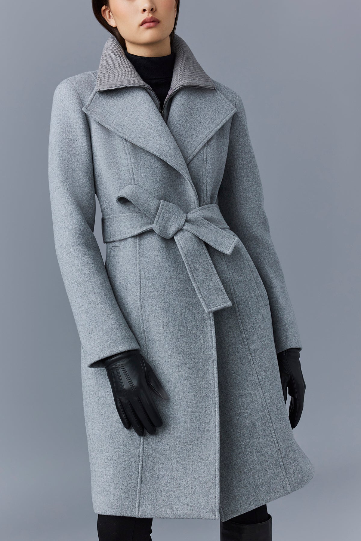 Signature Double Face Long Wrap Coat - Women - Ready-to-Wear