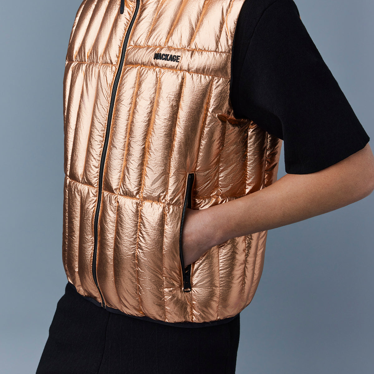 Rose gold sales vest