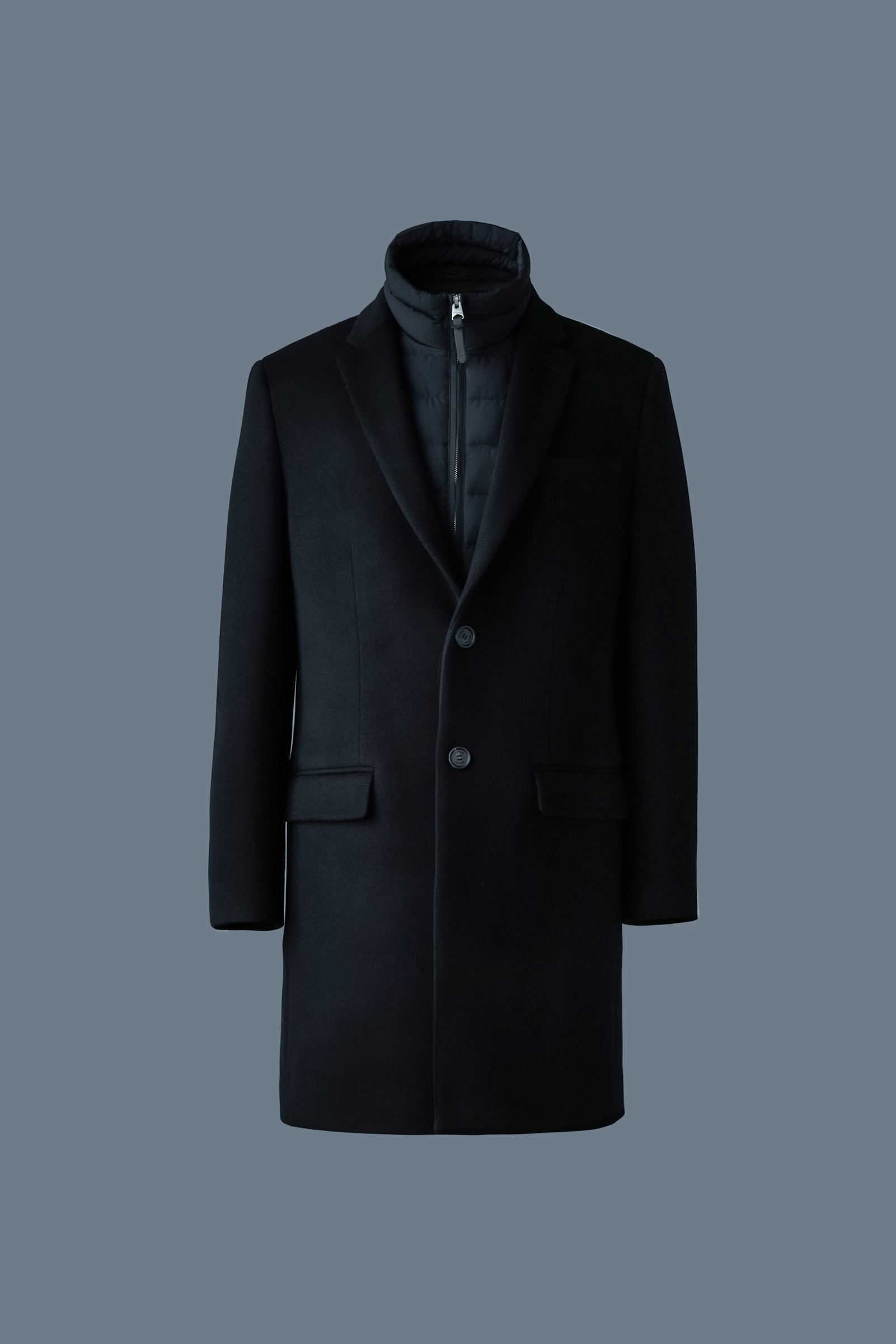 Skai SLB 3 in 1 wool coat with removable down liner Mackage US