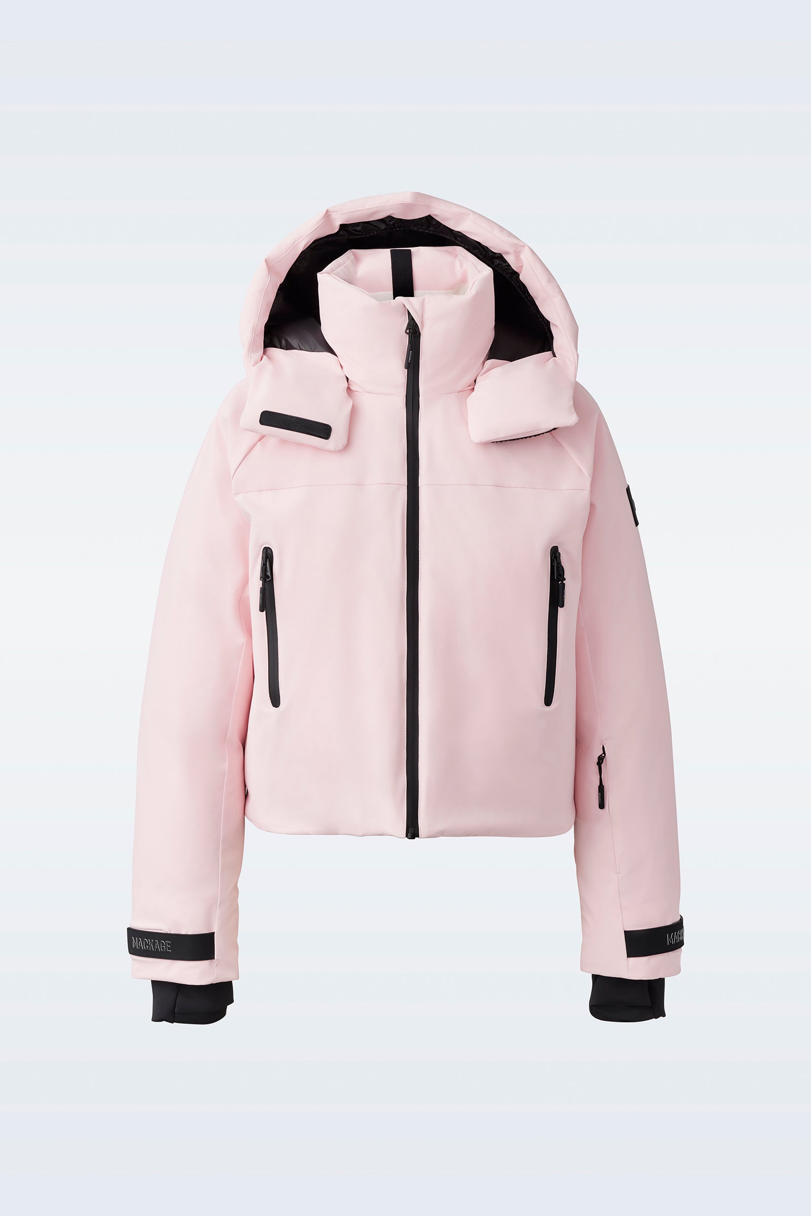 Light pink store ski jacket