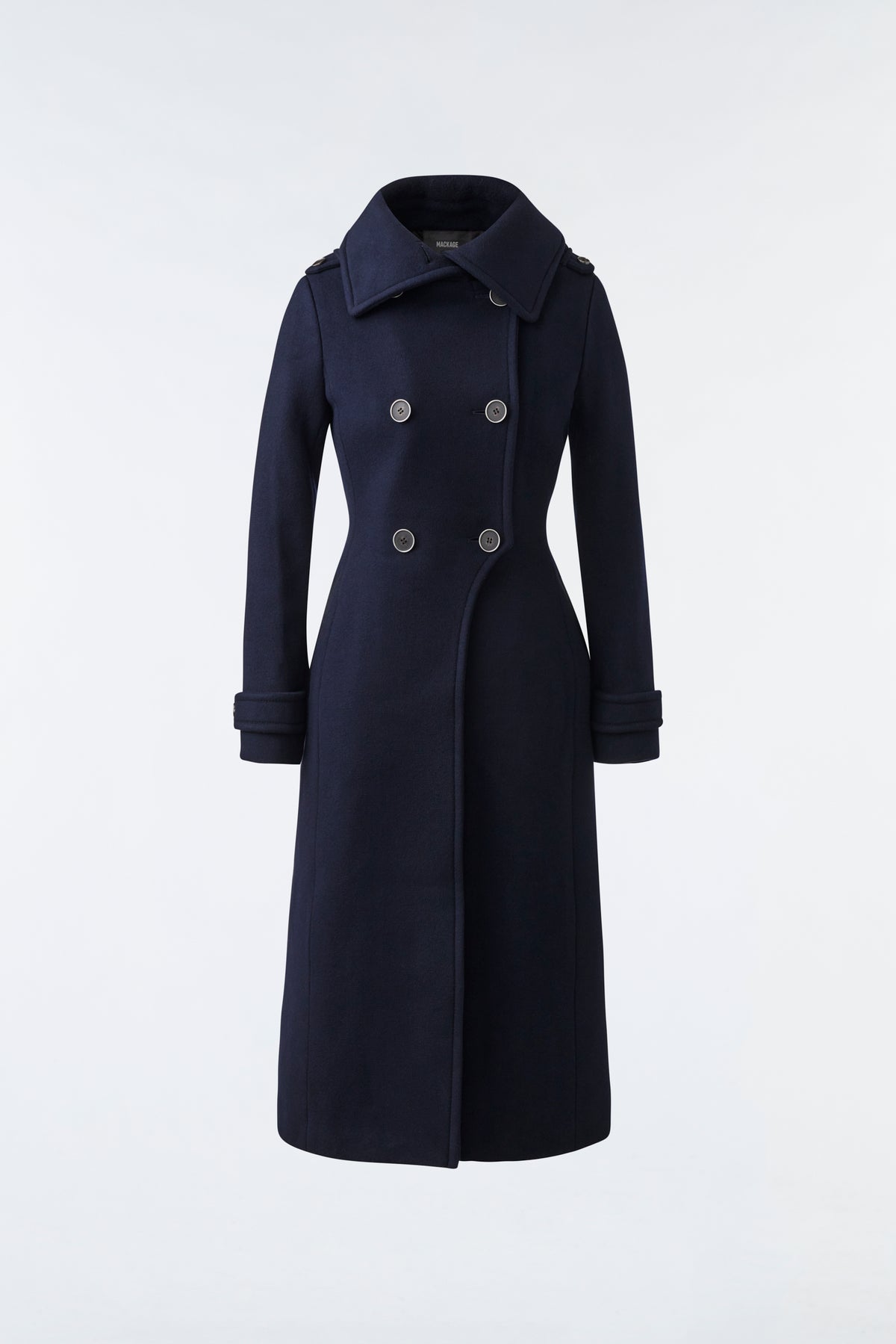 Elodie, Double face wool tailored coat for ladies | Mackage® US