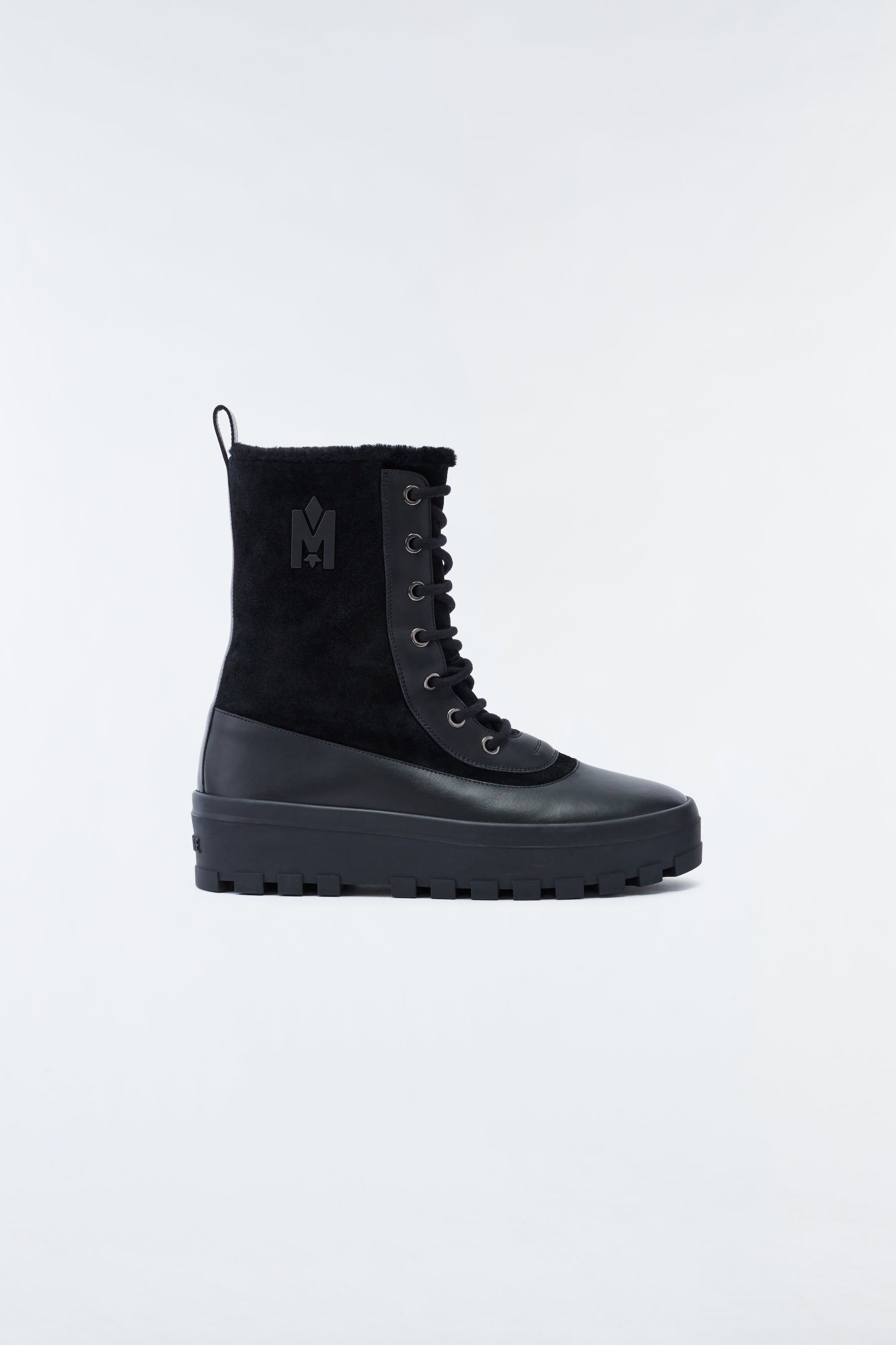 Mens shearling boots on sale sale