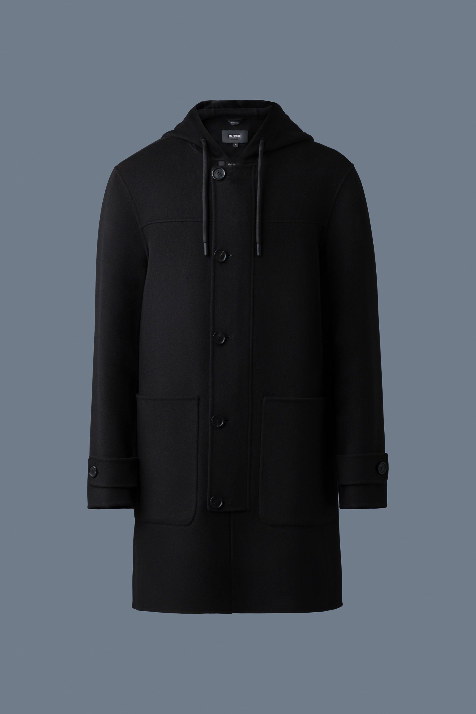 Joshua Double Face wool long coat Mackage US