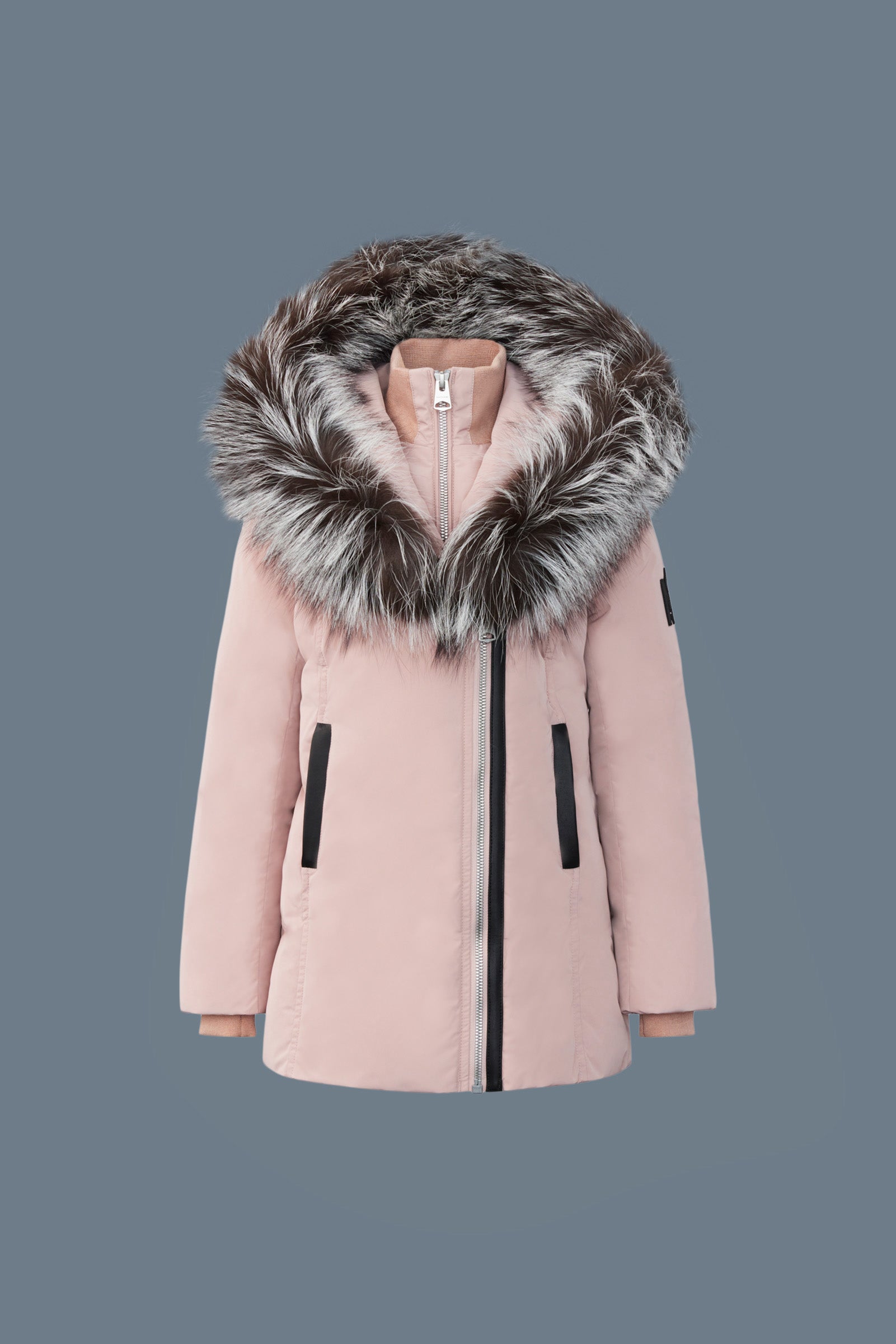 Mackage pink fur on sale