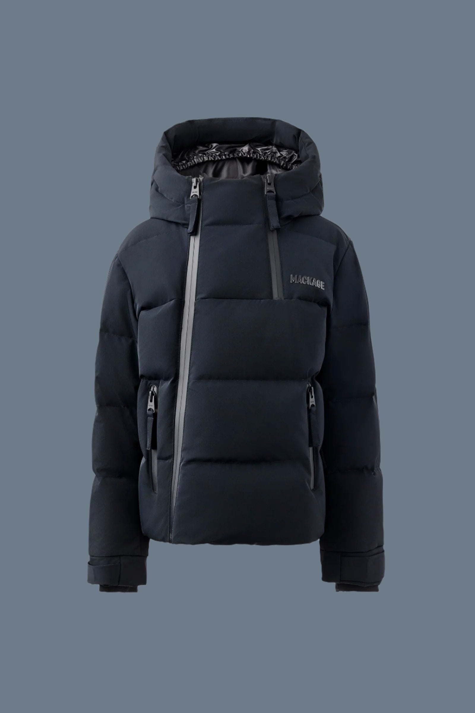 Leland Lightweight down ski jacket with hood for kids 8 14 years Mackage US