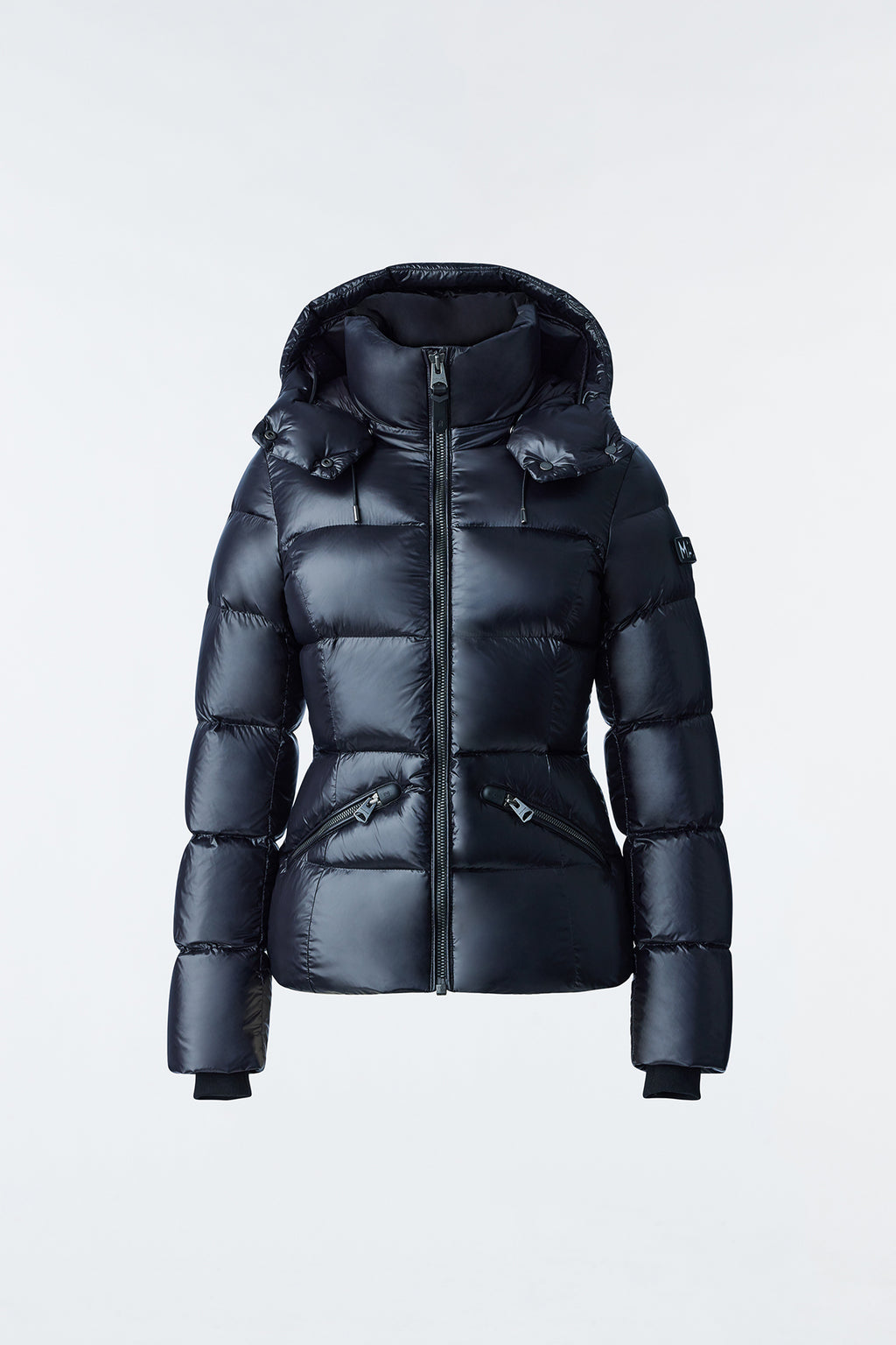 Madalyn, Lustrous light down jacket with hood for ladies | Mackage ...