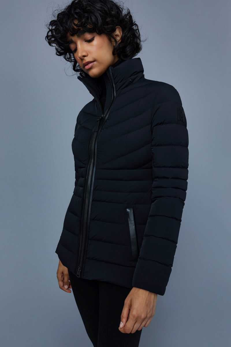 Patsy, Agile 360 down jacket with hood for ladies | Mackage® US