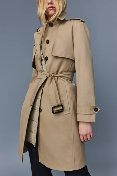 Winn 2-in-1 classic trench coat for women | Mackage® US